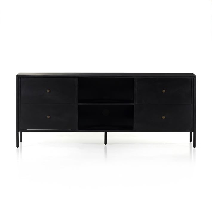 Bronzed Iron Media Console (70") West Elm