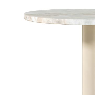 Lofted Marble Side Table | West Elm