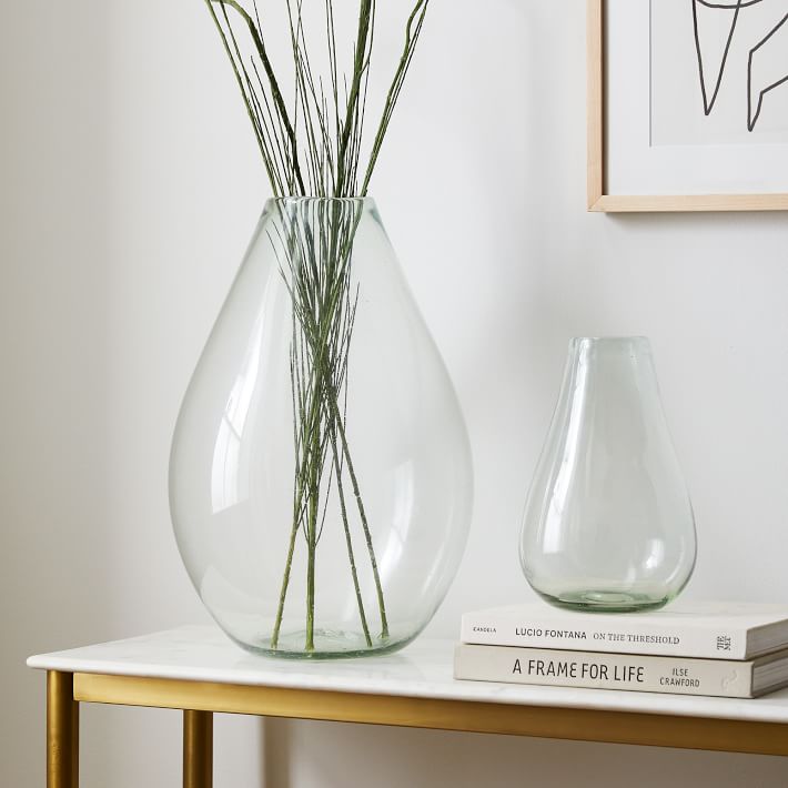 Pure Clear Recycled Glass Vases West Elm
