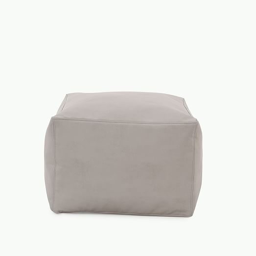 Gathre Square Pouf | West Elm