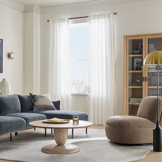 Addie Swivel Chair West Elm