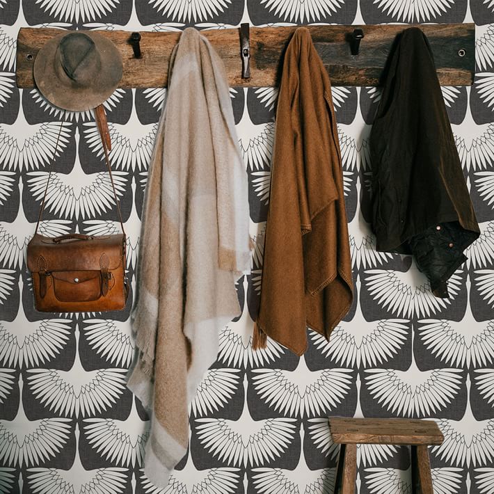 Feather Flock Wallpaper West Elm