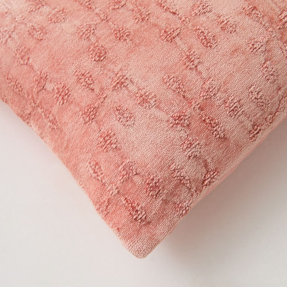 Chenille Jacquard Pillow Cover West Elm