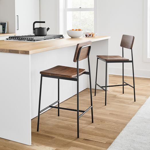 Augusta Counter Stool (Set of 2) West Elm