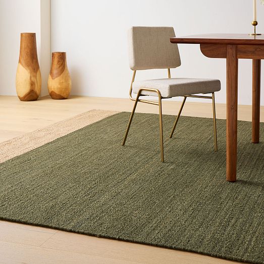 Bordered Jute Rug West Elm