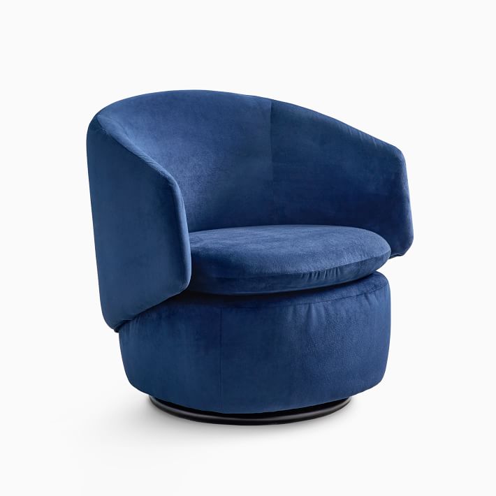 Open Box: Crescent Swivel Chair | West Elm