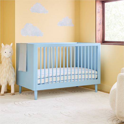 Mitzi Convertible Crib - Blue | West Elm