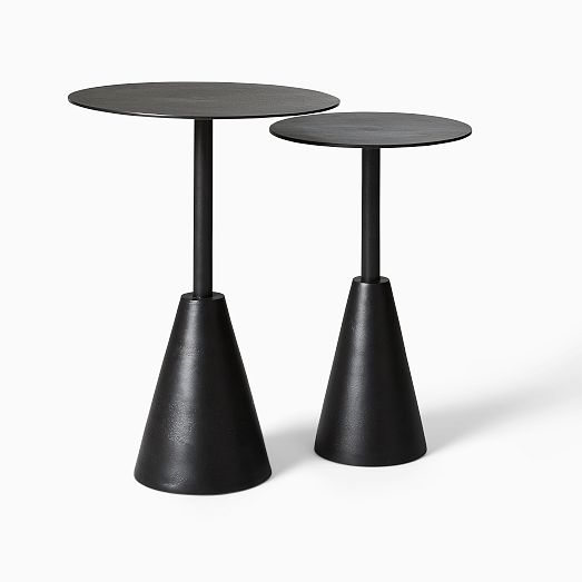 Tyra Outdoor Nesting Side Tables (12"15.75") West Elm