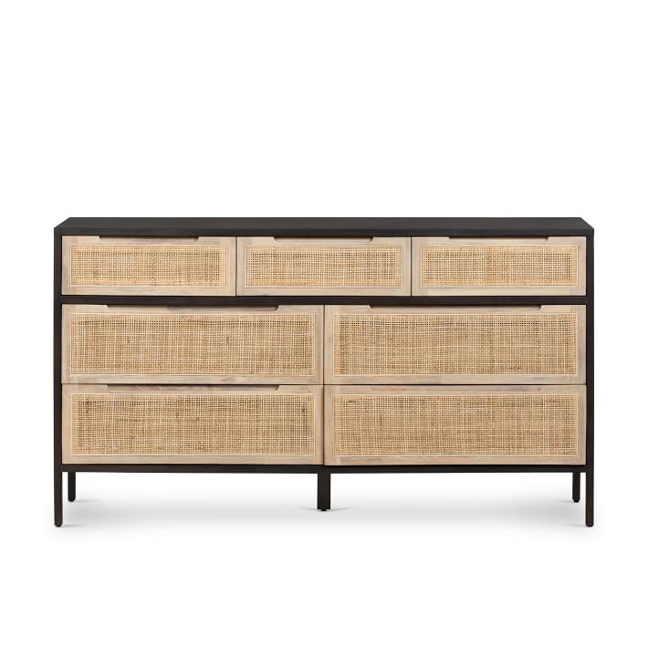 Yvette Woven 7-Drawer Dresser (60