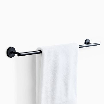 Mid-Century Bathroom Hardware - Matte Black | West Elm