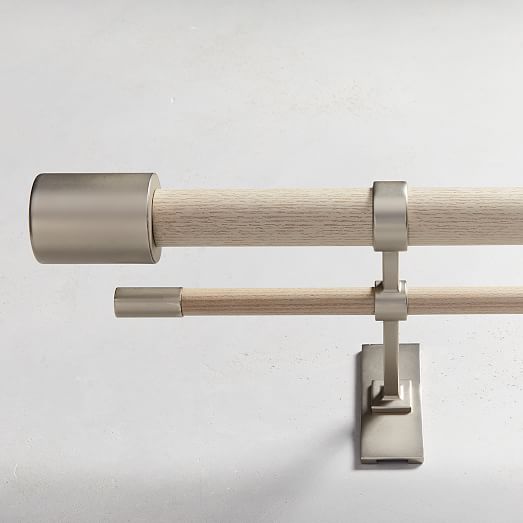 Mid-Century Curtain Rod | West Elm