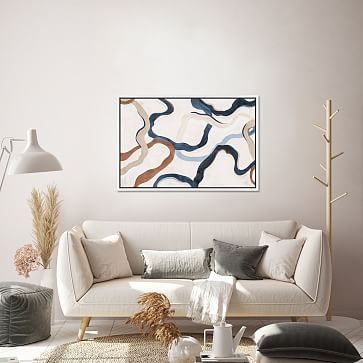 Paths of Life Framed Wall Art | West Elm