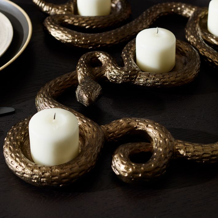 Snake Candle Holder Collection | West Elm