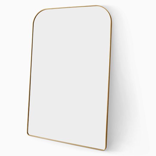 Streamline Wide Arch Floor Mirror - 48"W x 72"H | West Elm