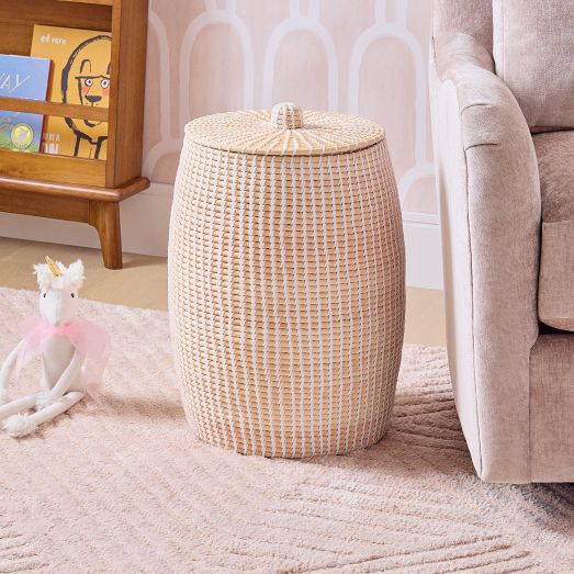 Woven Nursery Hamper West Elm