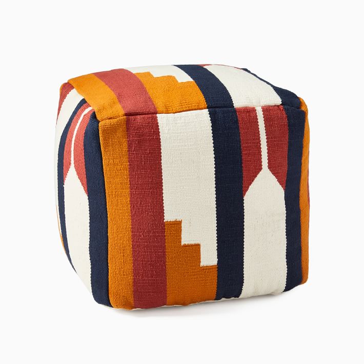 Woven Alta Pouf West Elm