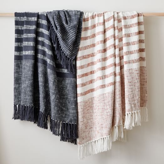 Classic Stripe Throw | West Elm