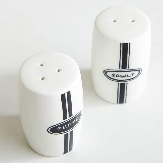 Fishs Eddy Salt & Pepper Shakers West Elm
