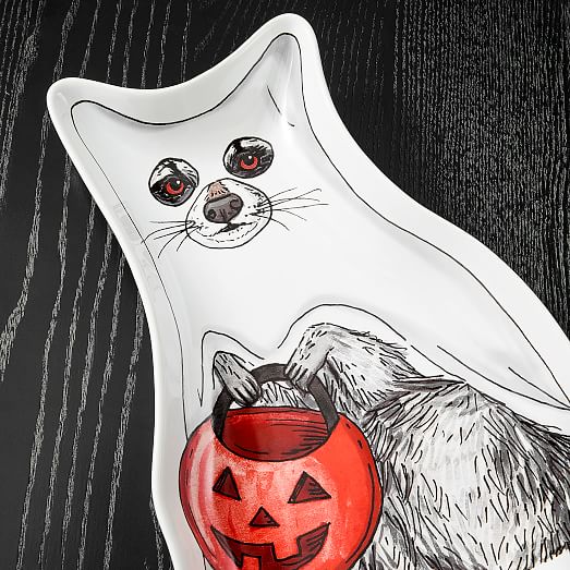 Dapper Animal Halloween Platter West Elm