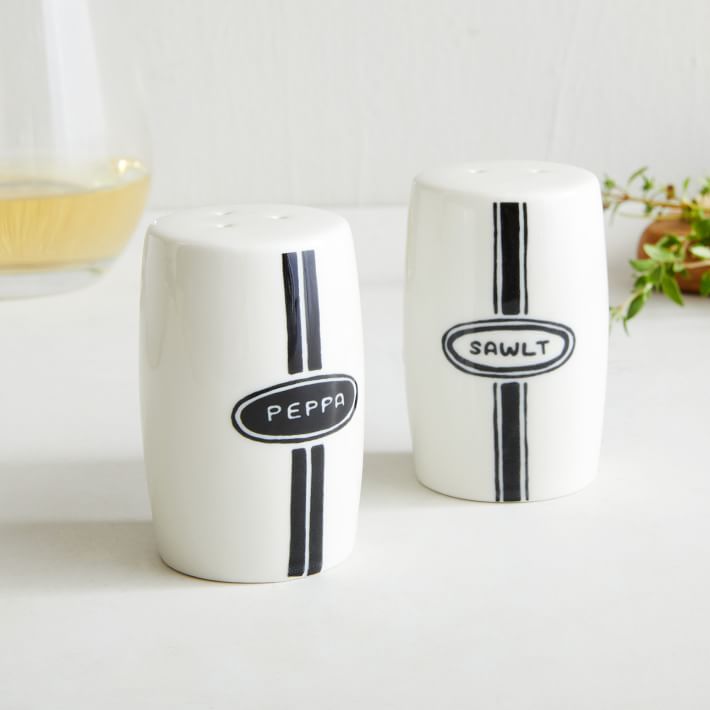 Fishs Eddy Salt & Pepper Shakers West Elm