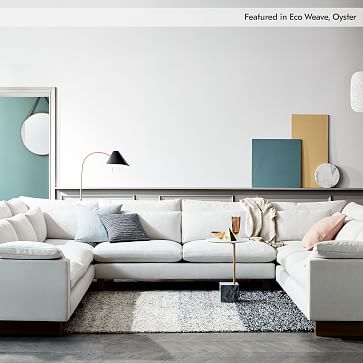 Build Your Own Harmony Sectional Extra Deep | Sofa With Chaise | West Elm