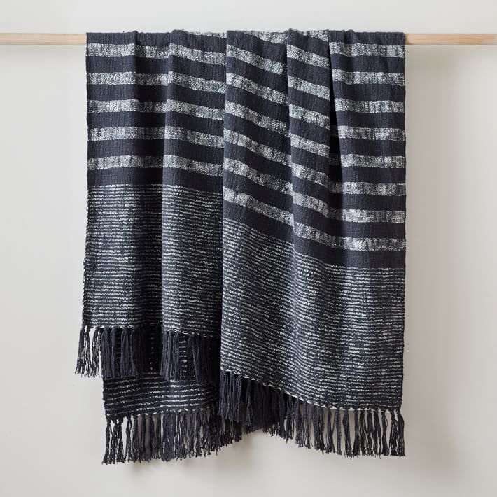 Classic Stripe Throw | West Elm