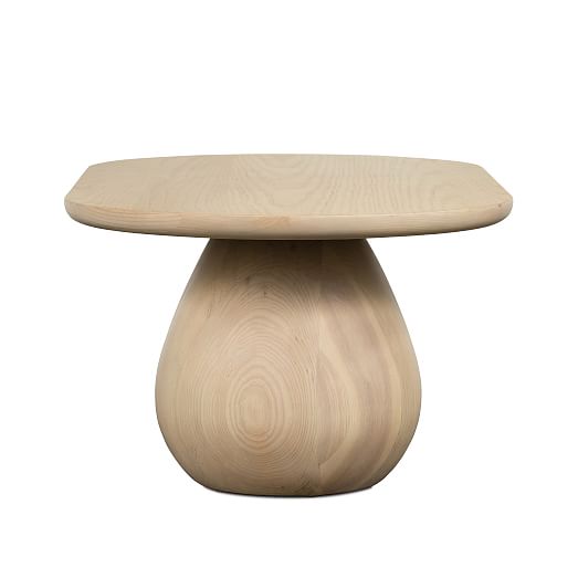 Orb Base Oval Coffee Table 