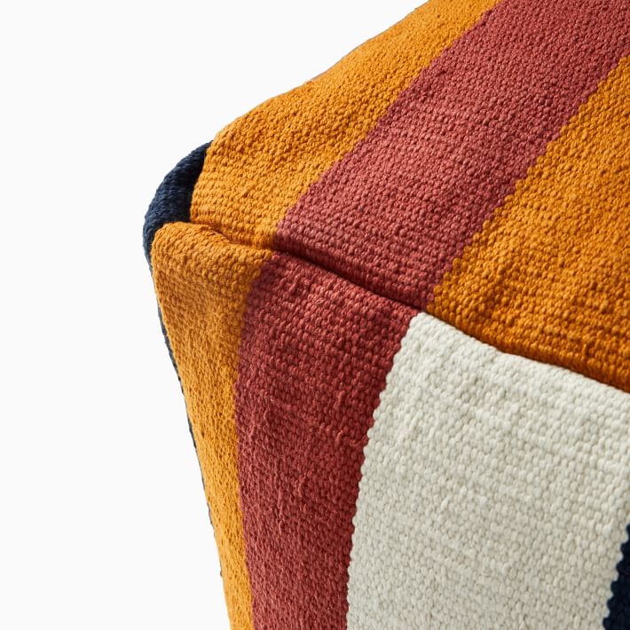Woven Alta Pouf West Elm
