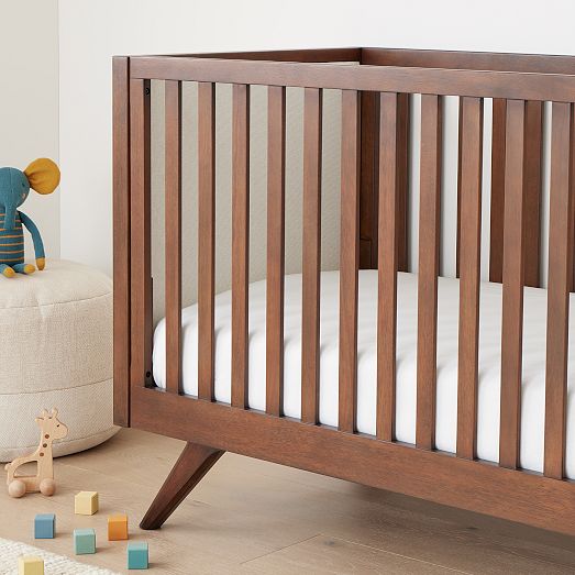 Wright Upholstered Convertible Crib Clearance West Elm