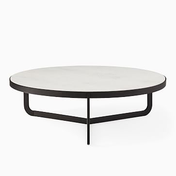 Mina Round Coffee Table | Modern Living Room Furniture | West Elm