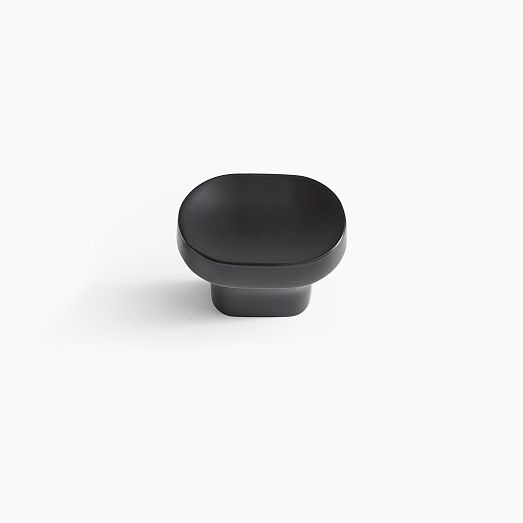 Pill Hardware Matte Black West Elm