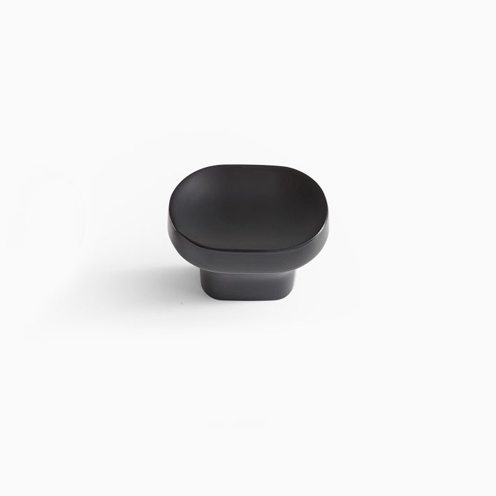 Pill Hardware Matte Black West Elm