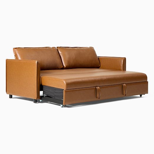 Whitman Vegan Leather Sleeper Sofa (82") West Elm