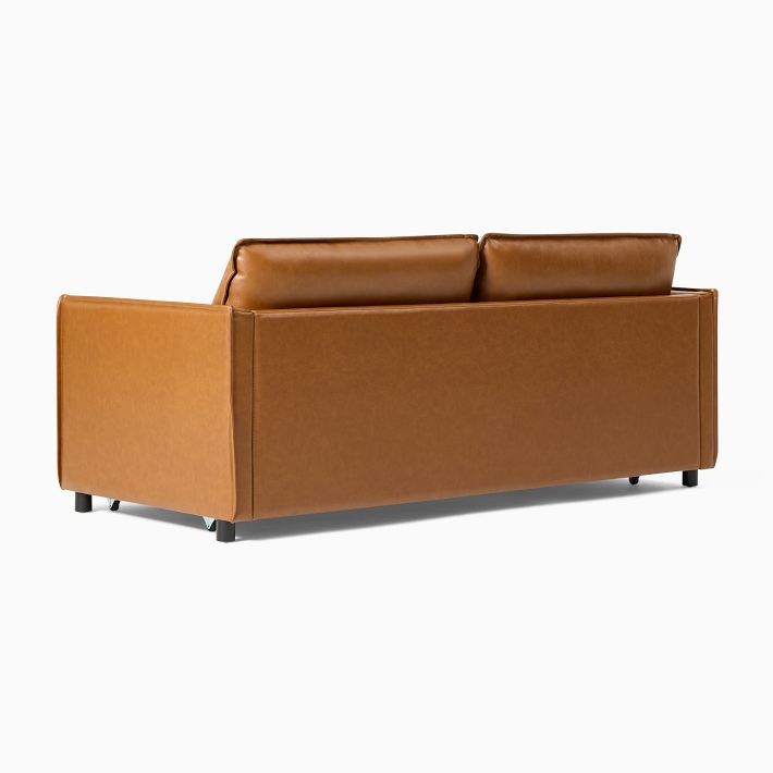 Whitman Leather Sleeper Sofa (82") | West Elm