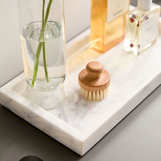 Amalfi Marble Bath Accessories | West Elm