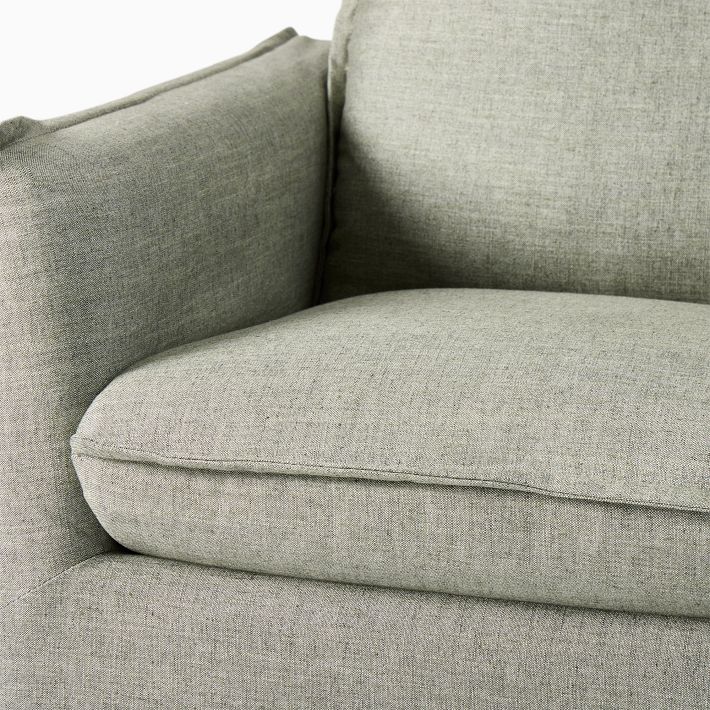 Paxton Slipcover Swivel Glider West Elm
