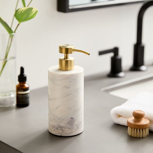 Amalfi Marble Bath Accessories | West Elm