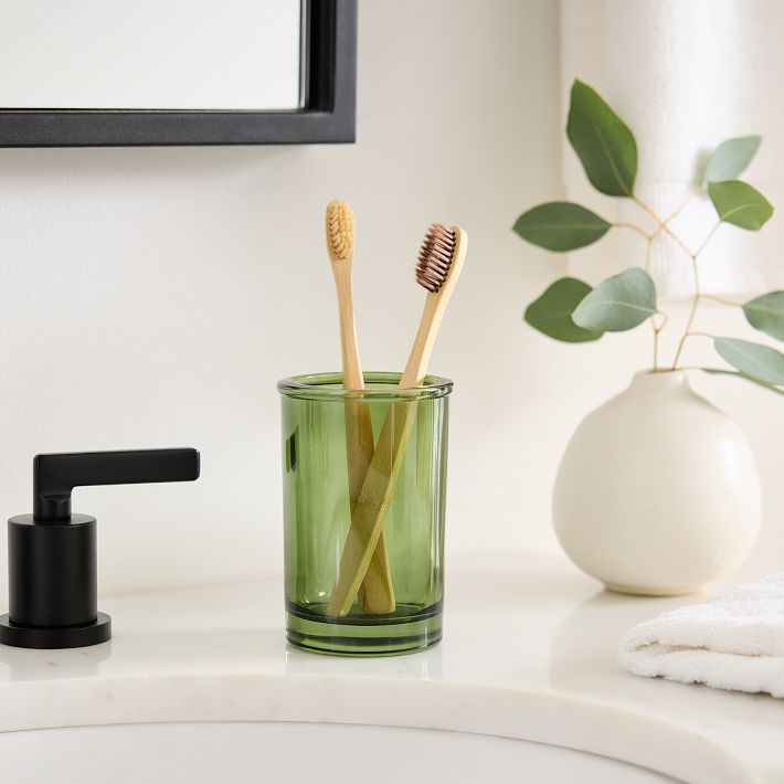 Apothecary Glass Bath Accessories West Elm