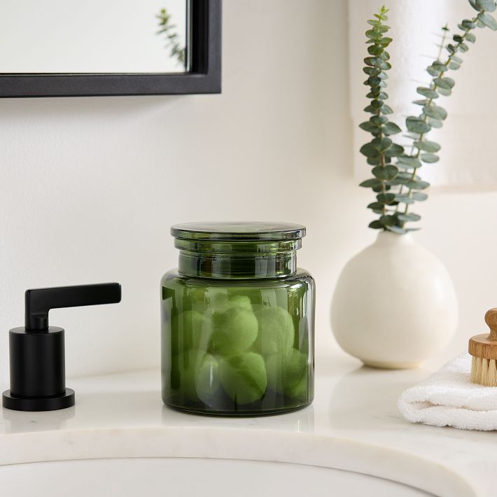 Apothecary Glass Bath Accessories West Elm