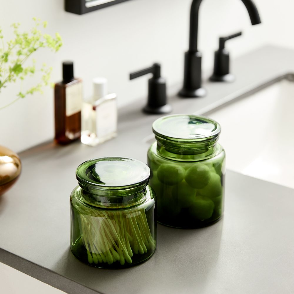 Apothecary Glass Bath Accessories West Elm