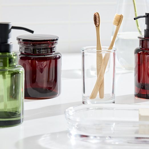 Apothecary Glass Bath Accessories West Elm