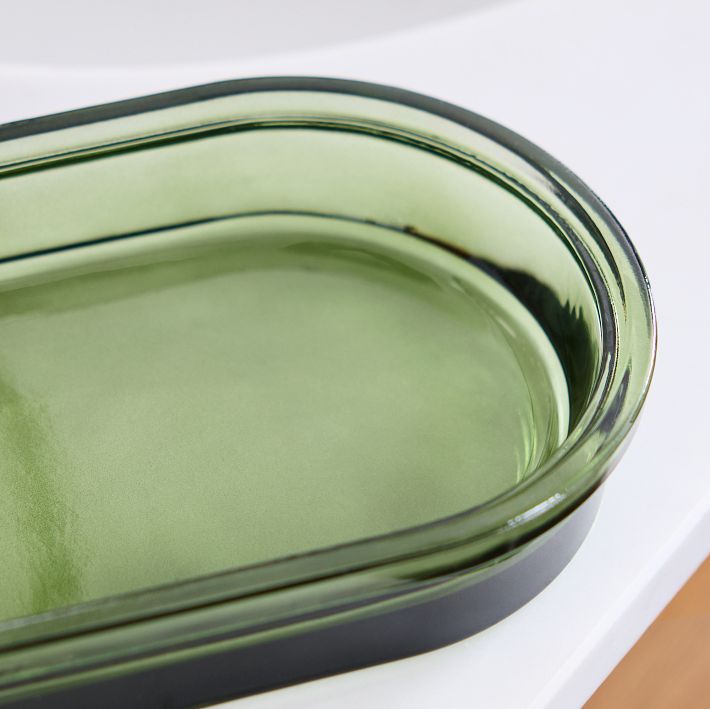 Apothecary Glass Bath Accessories West Elm