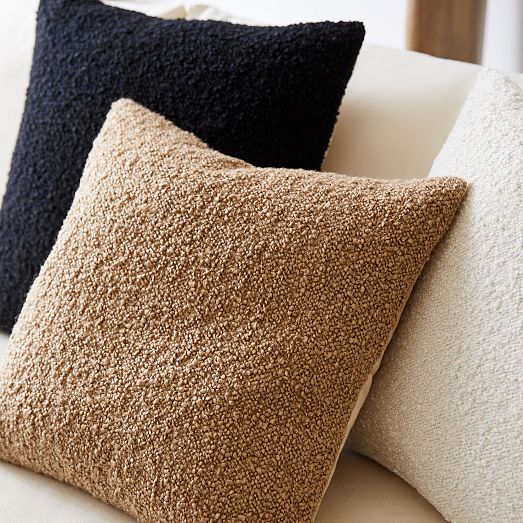 Cozy Boucle Pillow Cover West Elm
