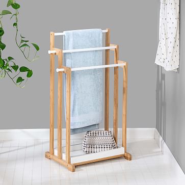 3-Tier Towel Rack | West Elm