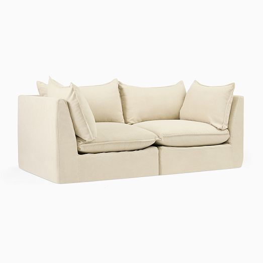Bleecker DownFilled Slipcover Modular Sofa (85"123") West Elm