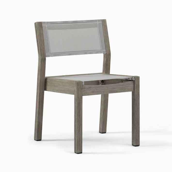 Portside Outdoor Stacking Dining Chair (Set of 2) West Elm