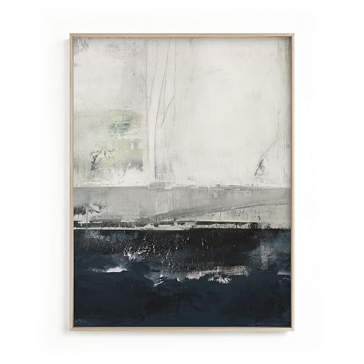 Northern Blues Framed Wall Art by Minted for West Elm | West Elm