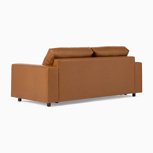 Urban Leather Sleeper Sofa (84") West Elm