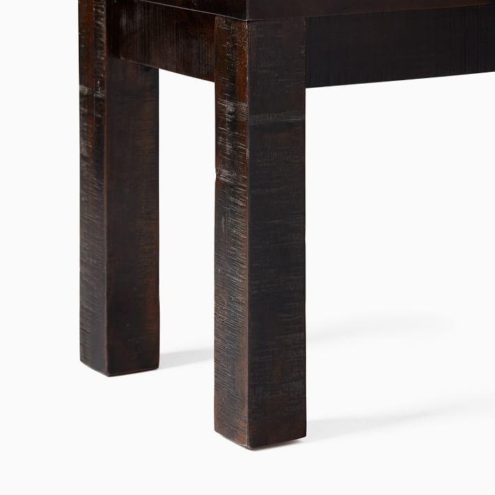 Whistler Dining Bench Tobacco Brown West Elm