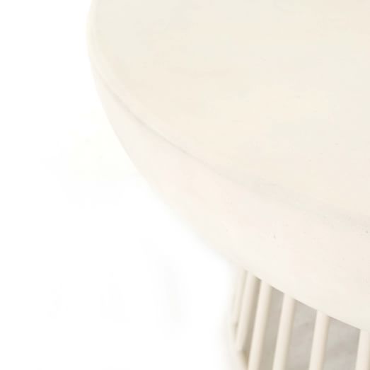 Cutout Base Coffee Table Modern Living Room Furniture West Elm